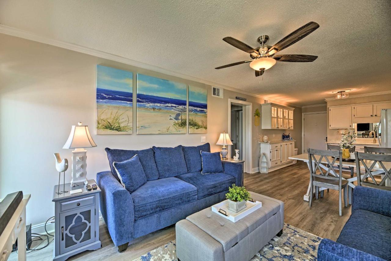 Walk To Beach Ocean-View Atlantic Beach Condo! Buitenkant foto