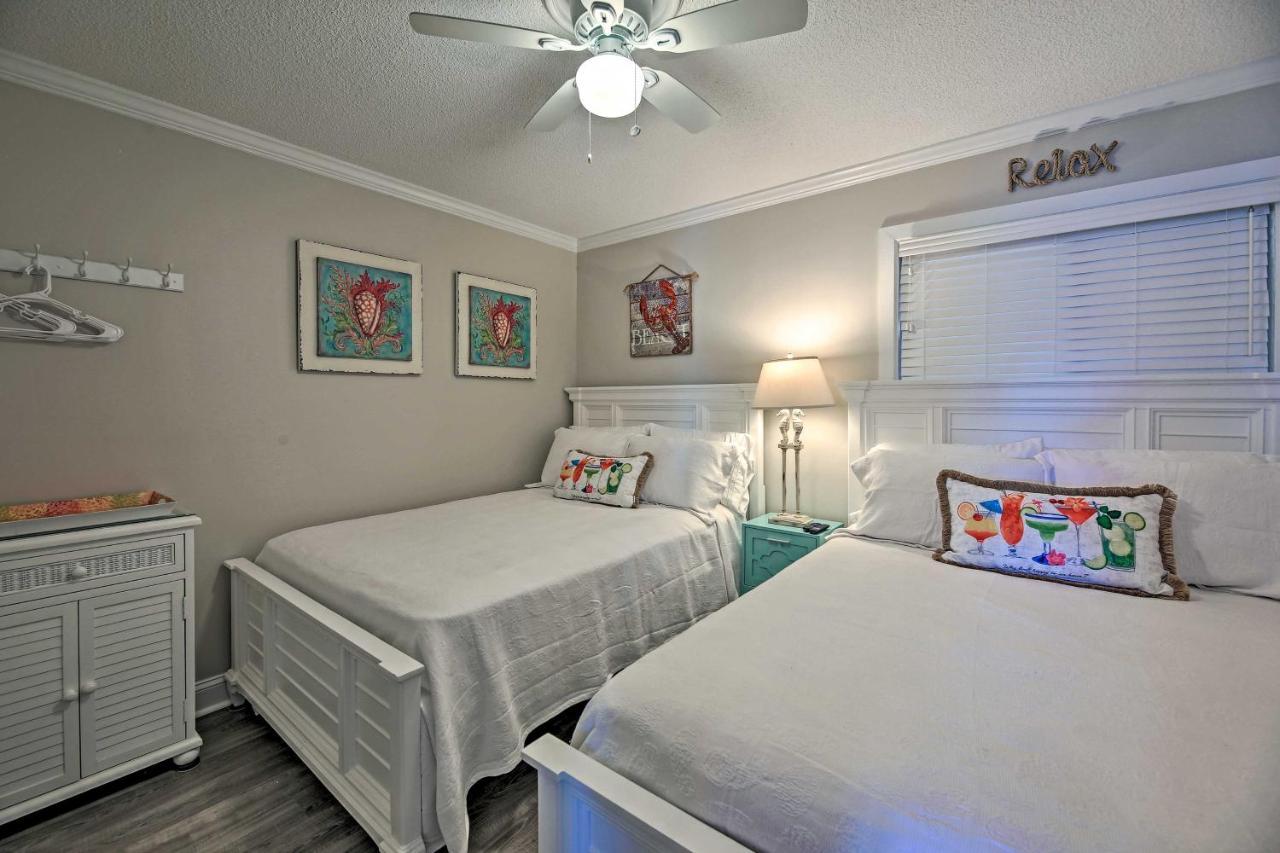 Walk To Beach Ocean-View Atlantic Beach Condo! Buitenkant foto