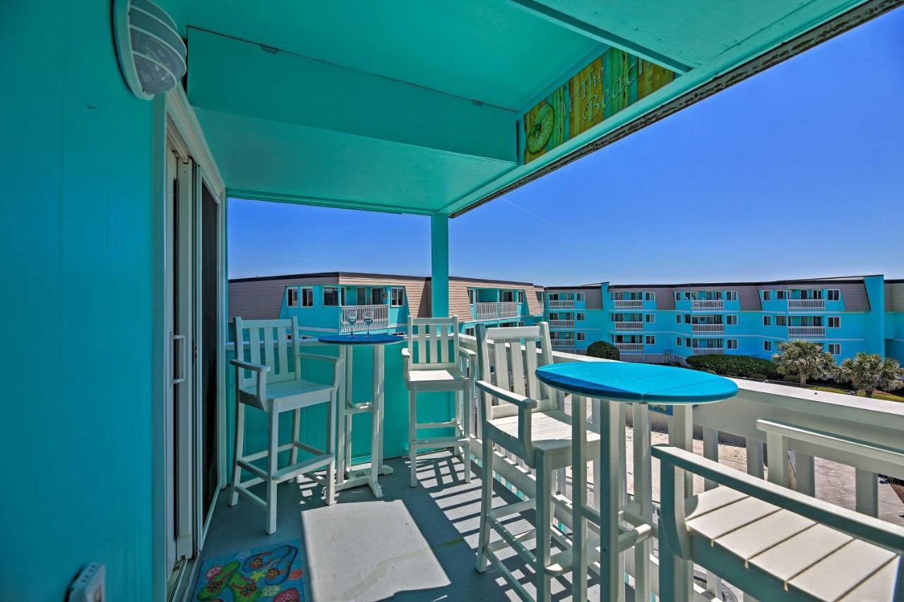 Walk To Beach Ocean-View Atlantic Beach Condo! Buitenkant foto
