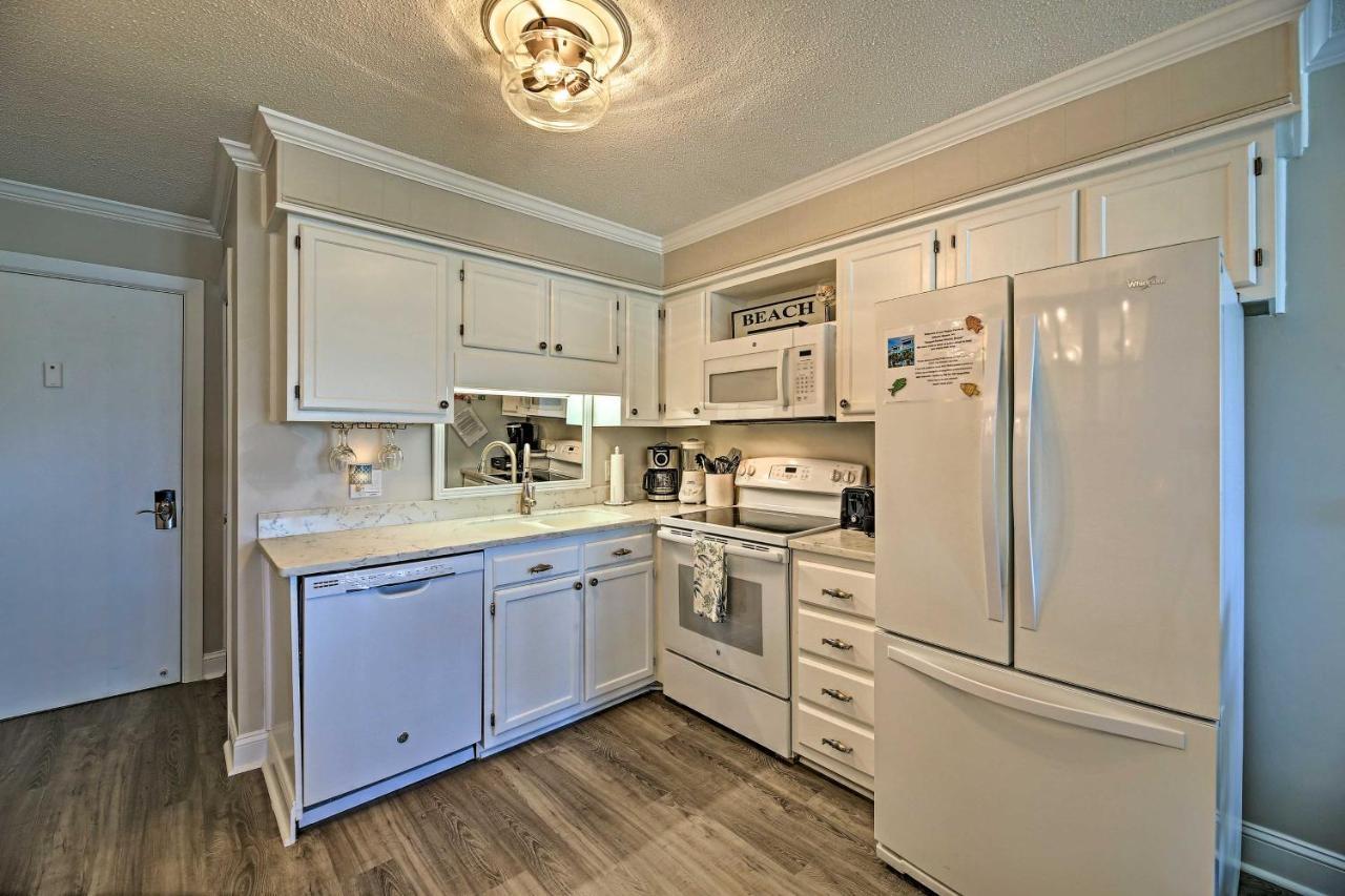 Walk To Beach Ocean-View Atlantic Beach Condo! Buitenkant foto