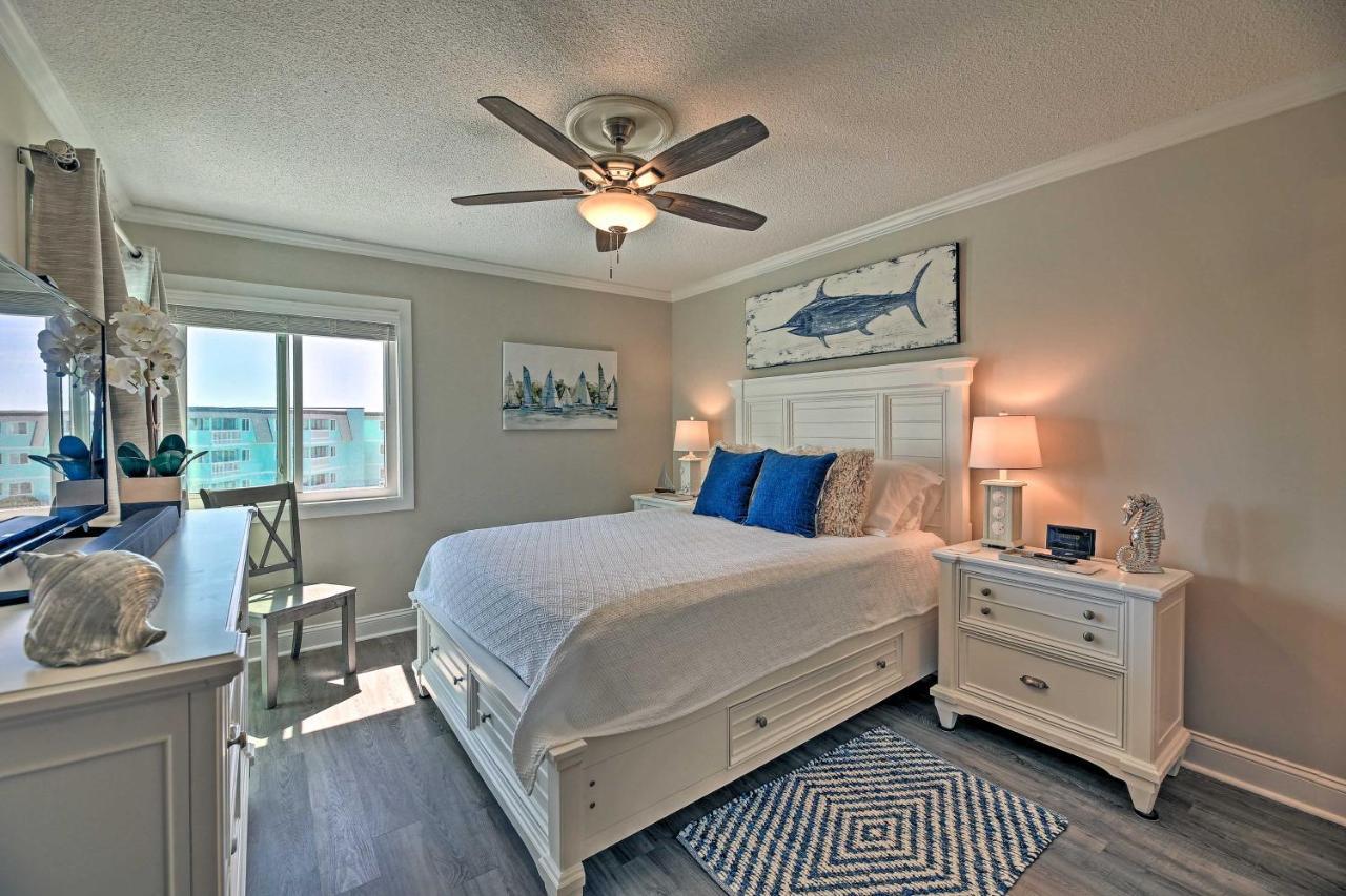 Walk To Beach Ocean-View Atlantic Beach Condo! Buitenkant foto