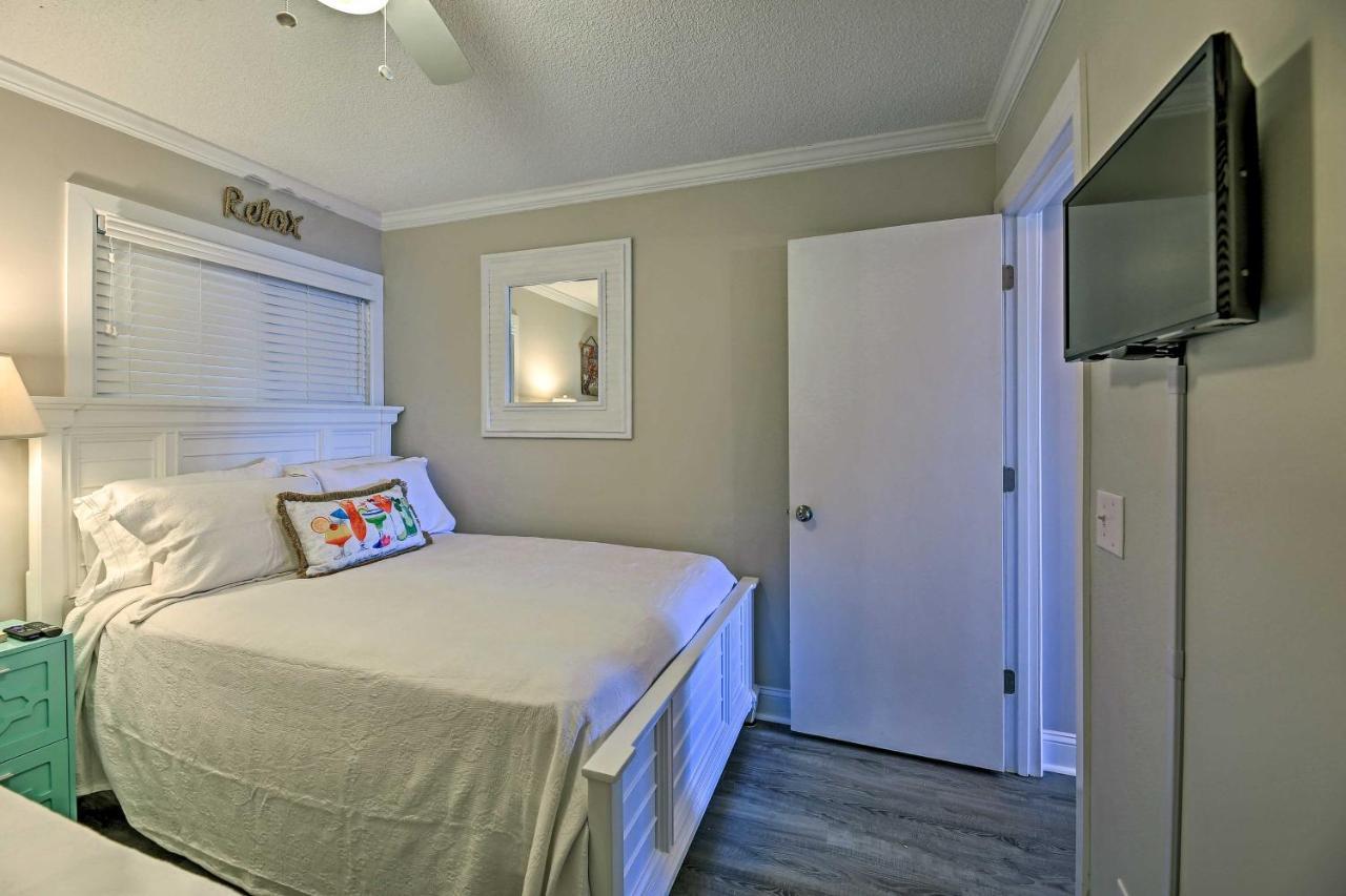 Walk To Beach Ocean-View Atlantic Beach Condo! Buitenkant foto