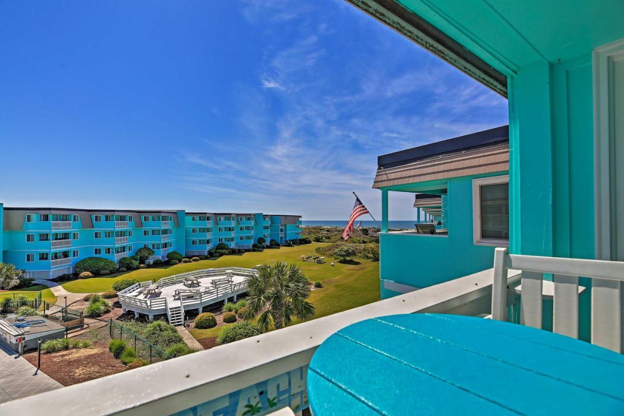 Walk To Beach Ocean-View Atlantic Beach Condo! Buitenkant foto