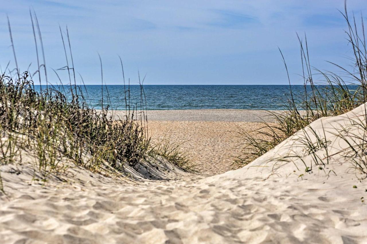 Walk To Beach Ocean-View Atlantic Beach Condo! Buitenkant foto
