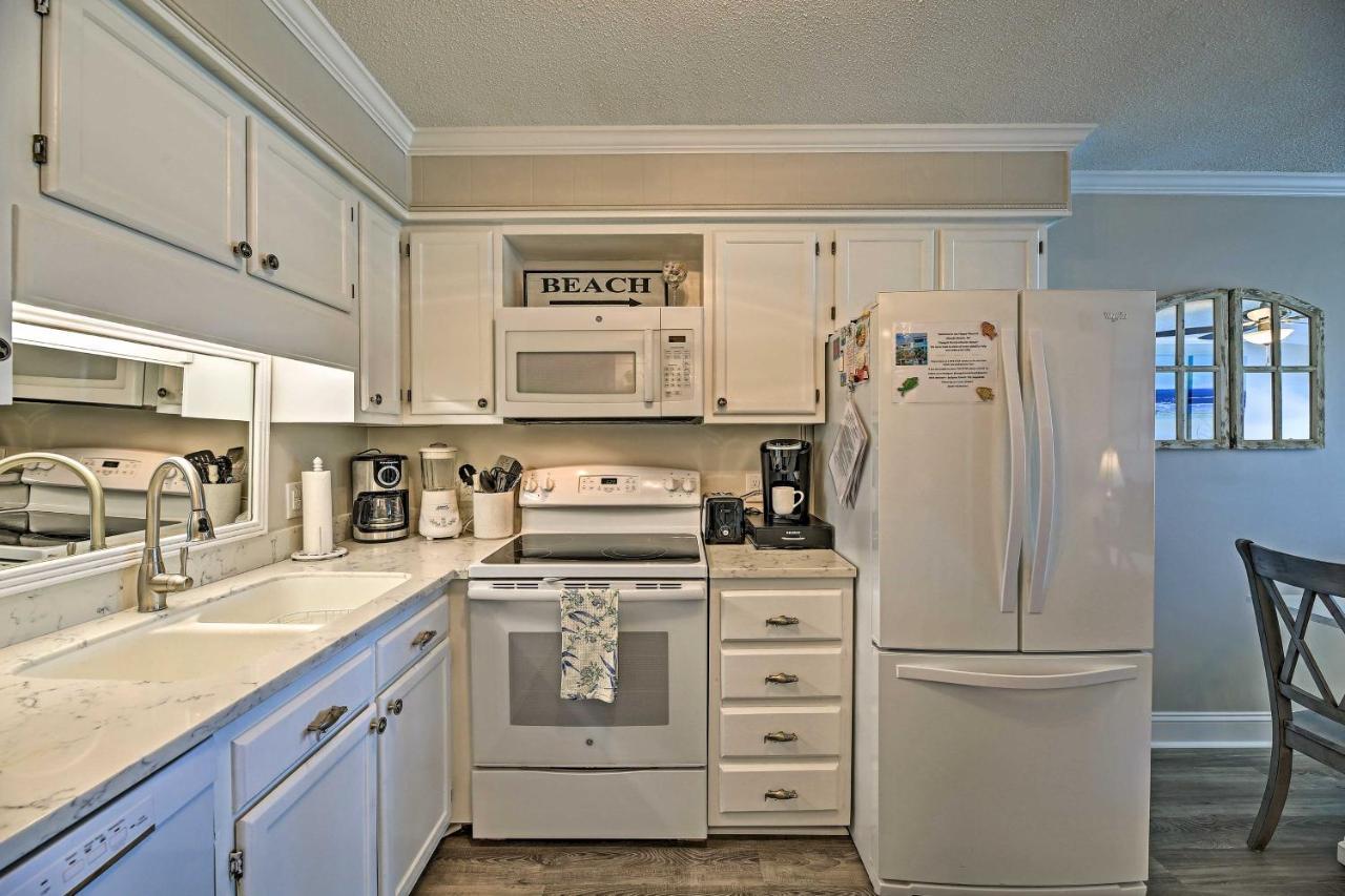 Walk To Beach Ocean-View Atlantic Beach Condo! Buitenkant foto