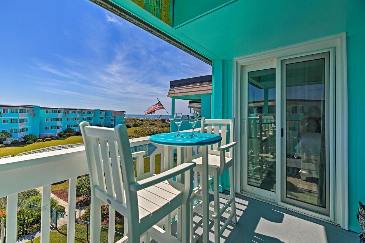 Walk To Beach Ocean-View Atlantic Beach Condo! Buitenkant foto